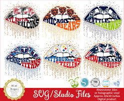 Download Lllá…lips Nfl Teams Bundle Bgartdesigner Cricut And Silhouette Designs