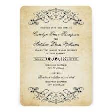 Vintage Black Flourish Wedding Invitation Zazzle Com Minted Wedding Invitations Elegant Wedding Invitations Vintage Wedding Invitations