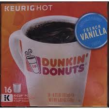 Community coffee fan of 38 years growing up in louisiana. Calories In French Vanilla Coffee K Cup From Dunkin Donuts