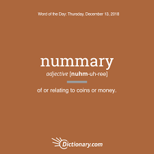 Word Of The Day Nummary Dictionary Com Slang Words Uncommon Words Interesting English Words