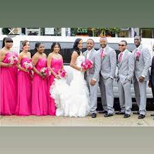 Beautiful Rose Pink Bridal Colours Will Never Go Out Of Style Here S A Few Ideas Rose Pink Grey Wedding Theme Bright Pink Wedding Pink Grey Wedding