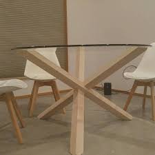 Beautiful Table And Fun To Put Together I Ordered The Natural Beech Wood Table For My Dining Room The Dining Table Legs Round Coffee Table Kitchen Table Legs
