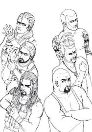 Leati joseph joe anoa'i (pensacola, florida; Wwe Coloring Pages Roman Reigns Coloring Home