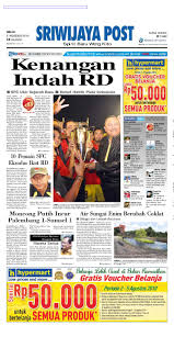 Facebook gives people the power to share and makes the world. Sriwijaya Post Edisi Senin 2 Agustus 2010 By Yulius Saputra Issuu