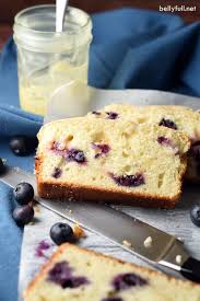 This Quick Bread Is Buttery And Moist With Lemon Curd And Fresh Blueberries Swirled Throughout Then Topped Wi Bread Recipes Sweet Easy Lemon Curd Quick Bread