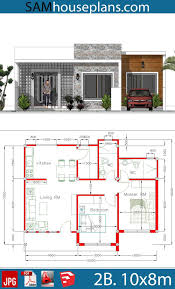 Plans De Maison 10x8m Avec 2 Chambres A Coucher House Plan Gallery My House Plans House Plans