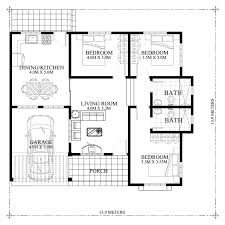 One storey bungalow house with 3 bedrooms bungalow house plans. 3 Bedroom Bungalow House Plan Novocom Top