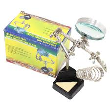 Jun 14, 2021 · if any part of your childhood was spent building model trains, the choo choo barn will take you right back to the days of poring over whistles and wheels. Helping Hand With Magnifier And Soldering Stand Zd 10g