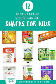 Here are healthy snack food ideas from the grocery aisle. 25 Healthy Snacks For Kids To Buy At The Store Nut Safe Low Sugar Healthy Store Bought Snacks Healthy Toddler Snacks Healthy Snacks Store