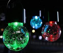 13.25'' h x 16'' l x 16'' d. 4 Pack Hanging Solar Lights Outdoor Christmas Decorations Multi Color Changing Cracked Glass Ball Lights Waterproof Led Lanterns With Clip For Umbrella Garden Yard Patio Tree Holiday Decorations Pricepulse
