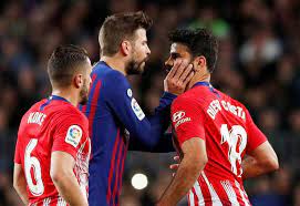 His father jose was an ardent football fan and he named his son after diego maradona, known as the greatest footballer in the world. What Gerard Pique Said To Diego Costa To Calm Him Down After Red Card Mirror Online