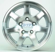 We also offer first class, premium st tubless trailer tires which we mount at no additional cost to you. Aluminum Boat Trailer Wheel 14 Inch 7 Spoke 5 Lug 5 On 4 1 2 Rim