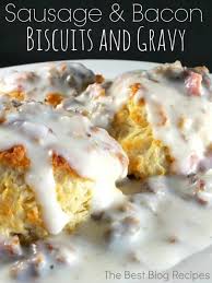 Image result for sausage gravy biscuits