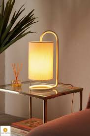 360 lighting flesner brushed steel table lamp with usb port Lighting Modern Bright Reading Light Natural Finish Curved Wood Desk Lamp Nordic Bedroom Nightstand Lamp Modern Wood Table Lamp Lamps