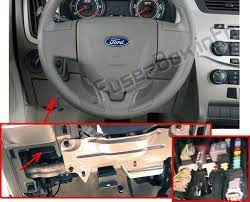 Ford Focus 2008 2011 Fuse Box Location Ford Focus Ford Focus 2008 Fuse Box