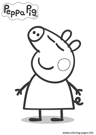 Download and print your favorite drawings for free! Kids Peppa Pig Coloring Pages Printable