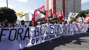 Campanha fora bolsonaro, manifestação, localização, programação e divulgação. Protestos Contra Bolsonaro E Por Vacina Ocorrem No Brasil E No Exterior Noticias E Analises Sobre Os Fatos Mais Relevantes Do Brasil Dw 29 05 2021