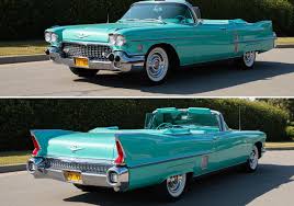 Image result for Turquoise 1958 Cadillac
