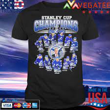 Celebrate your team being crowned the best in the league by grabbing this this tampa bay lightning piece, complete with incredible commemorative graphics, is perfect for showcasing your love for the champs in a major way. Tampa Bay Lightning Stanley Cup Champions 2020 Signatures Shirt Hoodie Sweater Long Sleeve And Tank Top