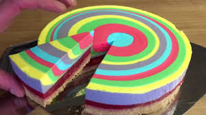 Damit landet ihr auf jedem kindergeburtstag einen volltreffer, denn der kuchen sieht nicht nur zauberhaft aus, sondern im inneren ist er prall gefüllt mit. Regenbogenkuchen Ganz Einfach Youtube