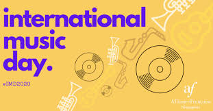 Keep calm and celebrate world music day. International Music Day At Alliance Francaise Voilah Culture Education And Science News Of France In Singapore