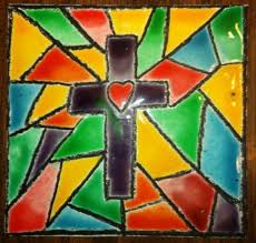 Careful color selection and glass grain placement add depth, realism, and texture to the design. How To Make Fun Faux Stained Glass Art Feltmagnet