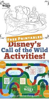 Call of the wild chapter reading guide. Disney Call Of The Wild Printable Coloring Pages And Activities