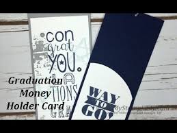 Download the gift card holder template. Money Holder Graduation Card Youtube