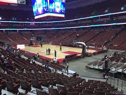 honda center section 218 basketball seating rateyourseats com