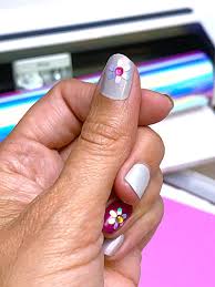 Easy simple flower nail art. Diy Easy Flower Nail Art 100 Directions