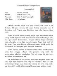 Sinopsis buku ini memberi pengenalan tentang pemikiran kritis & kreatif. Resensi Buku Pengantar Apresiasi Karya Sastra Sketsa