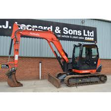 Kubota Kx080 4 Midi Excavator Used Machines From Cj Leonard Sons Ltd Uk