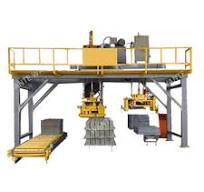 Máquinas empilhadoras automáticas de blocos de concreto