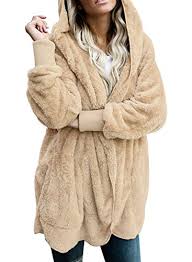 Dokotoo Womens Cozy Ladies Oversized Fuzzy Fluffy Fleece