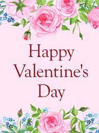When valentine's day is around the corner, the florists are overwhelmed with work. Floral Happy Valentine S Day Card Birthday Greeting Cards By Davia Happy Valentines Day Pictures Happy Valentines Day Happy Valentines Day Images