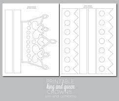 Printable Kings And Queens Crown Free Printable The Crafting Chicks King And Queen Crowns King And Queen Crown Crown For Kids
