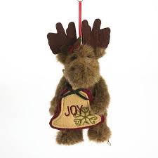 Boyds Bears Joy Moose Plush Christmas Ornament Plush Christmas Ornaments Christmas Ornaments Christmas Moose