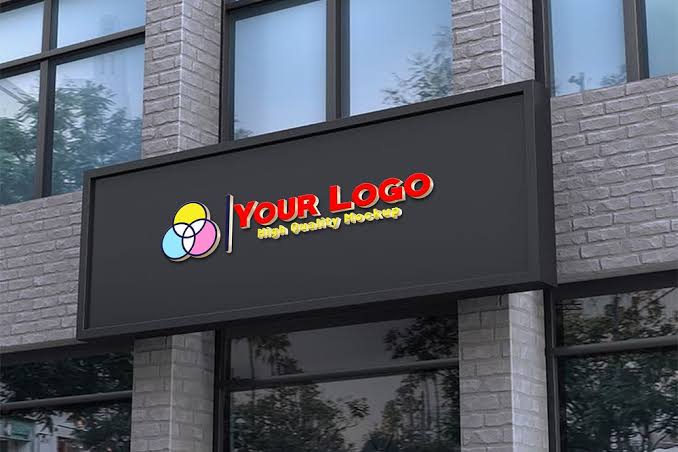 3D Acrylic Lettering Shop Sign Board Dubai