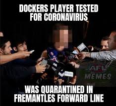 See more ideas about collingwood, humor, bones funny. Corona Virus Football Related Memes The Dog S Breakfast Bomberblitz