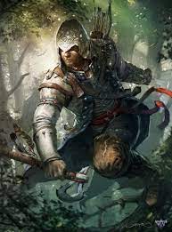 Ac3 Connor Kenway Assassins Creed Art Assassin S Creed Assassins Creed Artwork