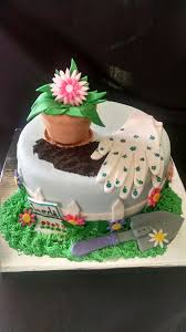Michele S Tasty Cakes Flower Garden Gardening Dirt Flower Pot Shovel Seeds Fondant Birthday Cake Crazy Cakes Cake Designs Birthday Cake Designs