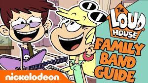 The Loud House Family Band Guide 🎸| #TryThis - YouTube