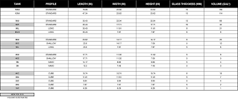 uns ultra clear tanks standard