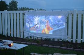 One side attaches to the wall, the other permanently affixed to the projector screen frame. Diy Portable Projector Screen With Epson Projector Family Tech