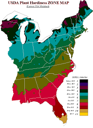 Usda Hardiness Zone Map