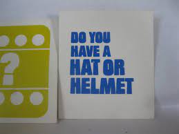 1976 Whosit Board Game Piece Question Card Do You Have A Hat Or Helmet Board Game Pieces Game Pieces Question Cards
