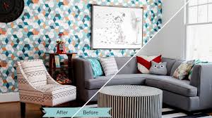 Maybe you would like to learn more about one of these? Amazing Room Makeover With Spoonflower S Woven Wallpaper Spoonflower Youtube
