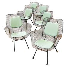 Russell Woodard Sculptura Mesh Garden Chairs And Table Chair Garden Chairs Furniture
