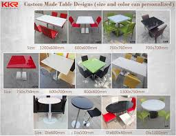 restaurant tables chairs white acrylic