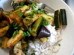 Many people who are dairy free can still use butter. Eggplant And Zucchini Stir Fry Anything But Academia